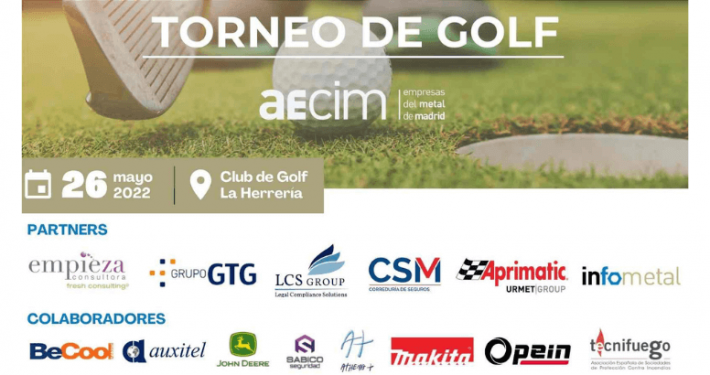 Aprimatic patrocinador del Torneo de Golf de AECIM