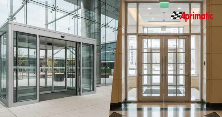 puertas automaticas correderas batientes guia eleccion espacios